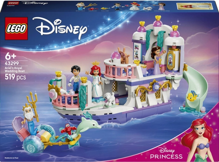 LEGO Disney Принцеси Кралският сватбен кораб на Ариел