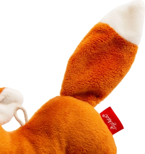 Soft plush and embroidered details that are gentle on baby