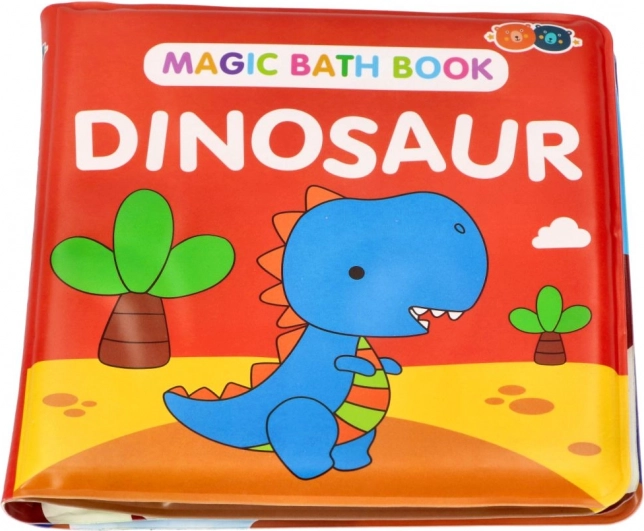 Magic Color-Changing Bath Book with Dinosaurs