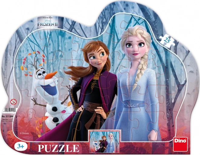 Пъзел Frozen II с Олаф – 25 части