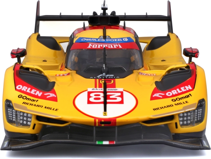 Realistic aerodynamics and racing details