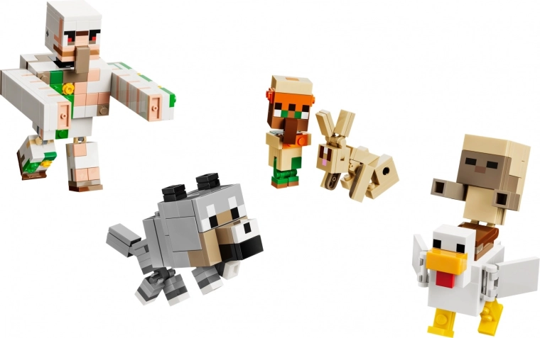 6 подвижни персонажа от Minecraft