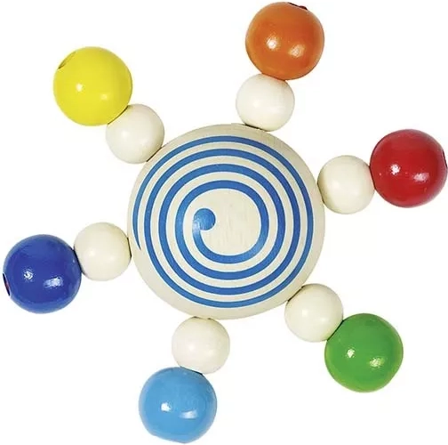 Heimess wooden star rattle - 1 piece
