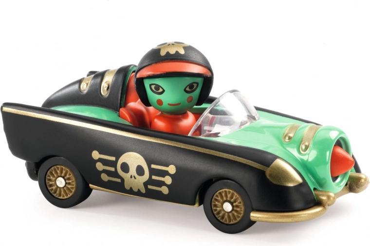 Car Pirate Wheels DJECO Crazy Motors