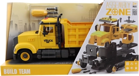 Battery-Powered Screwdriver Dump Truck