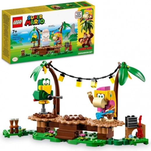 LEGO® Super Mario™ 71421 Дикси Конг и концерт в джунглата – разширяващ комплект