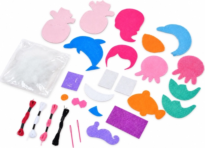 Five felt projects in one package