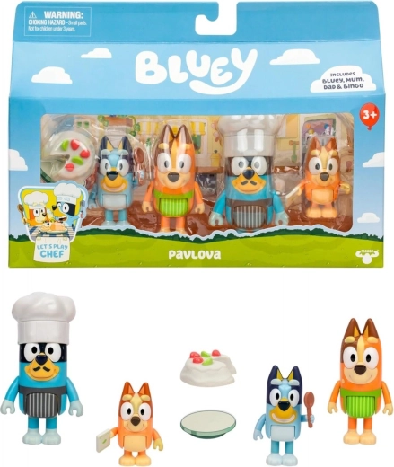 BLUEY Figure Set – Dessert Time