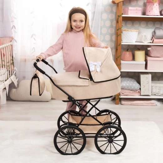 Stable ride thanks to large wheels