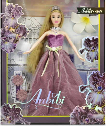 Anbibi цветна кукла Радушка 28 см