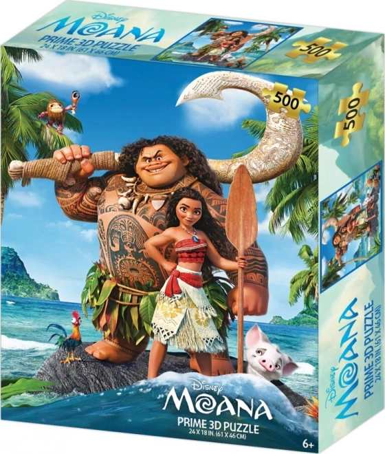 3D пъзел MOANA 500 части