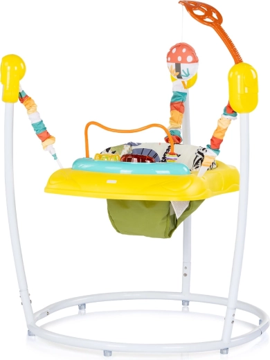 Chipolino бебешко скачащо столче Jumpy Car жълто