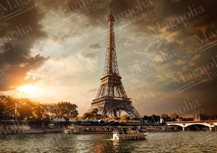 Puzzle Clouds over Paris 1000 pieces