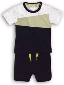Dirkje kids' 2-piece set Sunny Around The World mint/navy