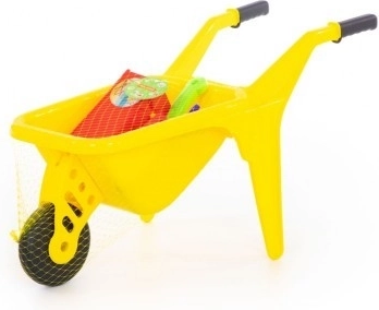 Lightweight and stable kids’ wheelbarrow