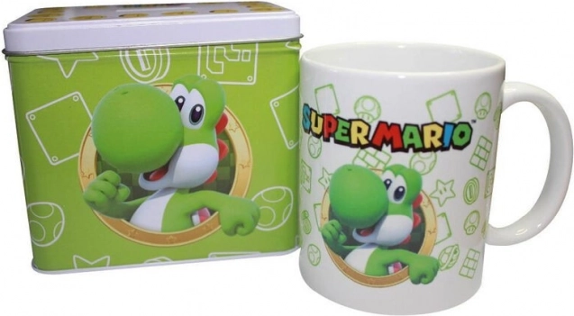 Чаша и касичка Super Mario Yoshi