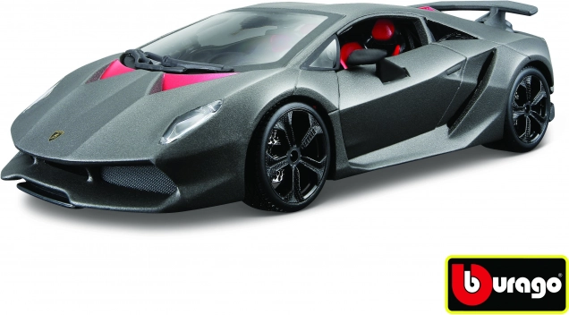 Модел Lamborghini Sesto Elemento 1:24 Металик сиво