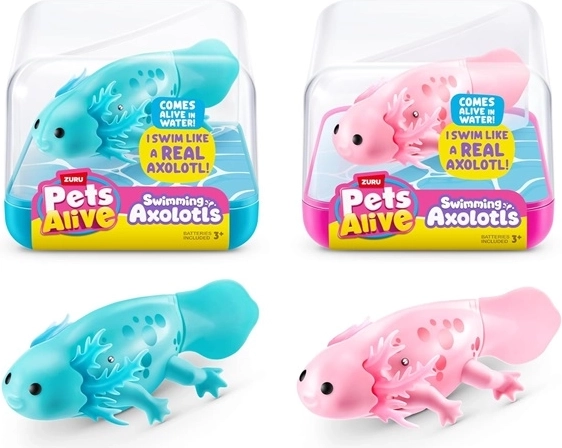 ZURU Pets Alive плуващ аксолотъл