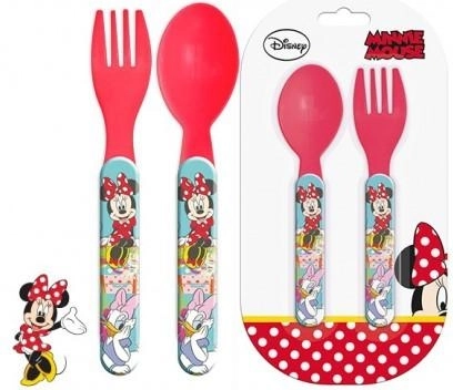 Plastic Minnie cutlery - 1 piece