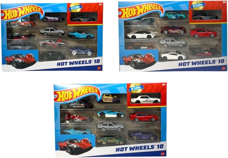 Hot Wheels комплект колички 10 бр.