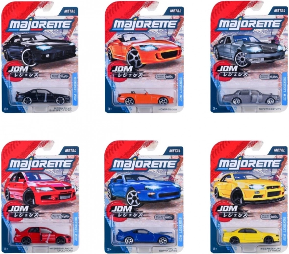 Majorette Japan Legends Premium – die-cast car 1:64 (various models)