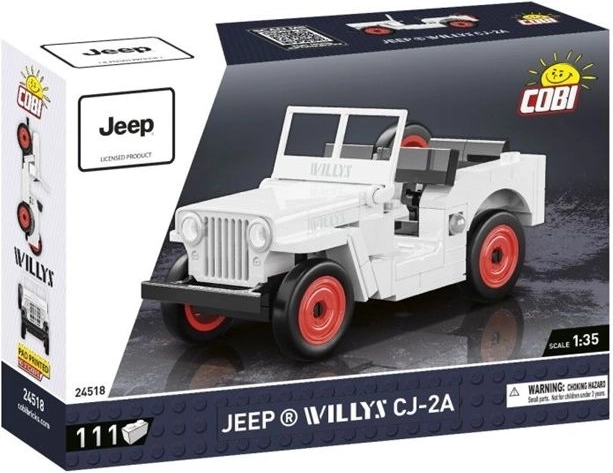 COBI Youngtimer Jeep Willys CJ-2A Building Set 1:35 (111 pieces)