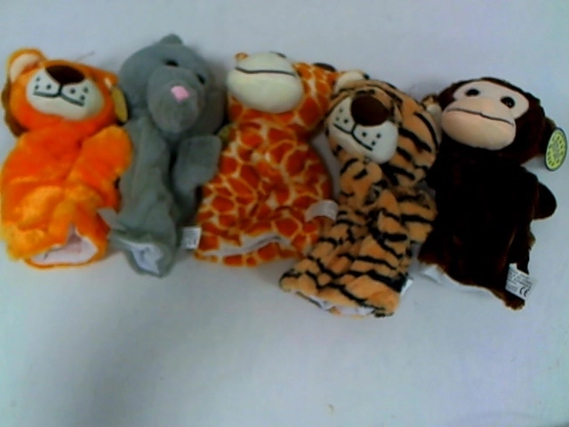 Animal Hand Puppet 23 cm - 1 Piece