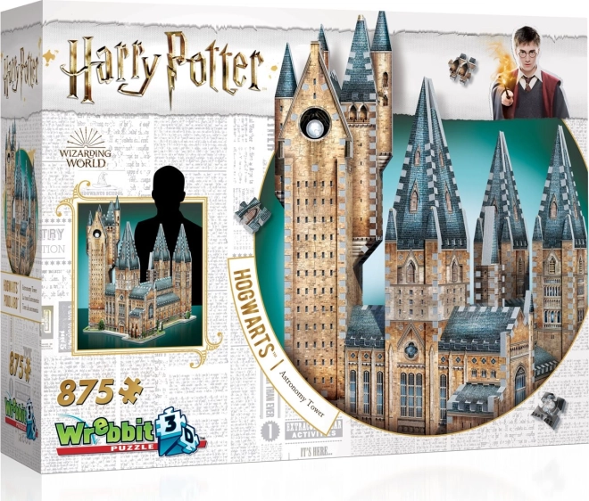 3D пъзел Harry Potter Хогуортс: астрономическа кула 875 части