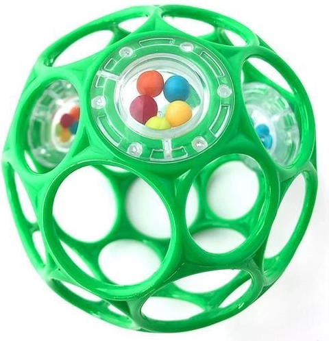 Oball дрънкалка топка 10 см seafoam