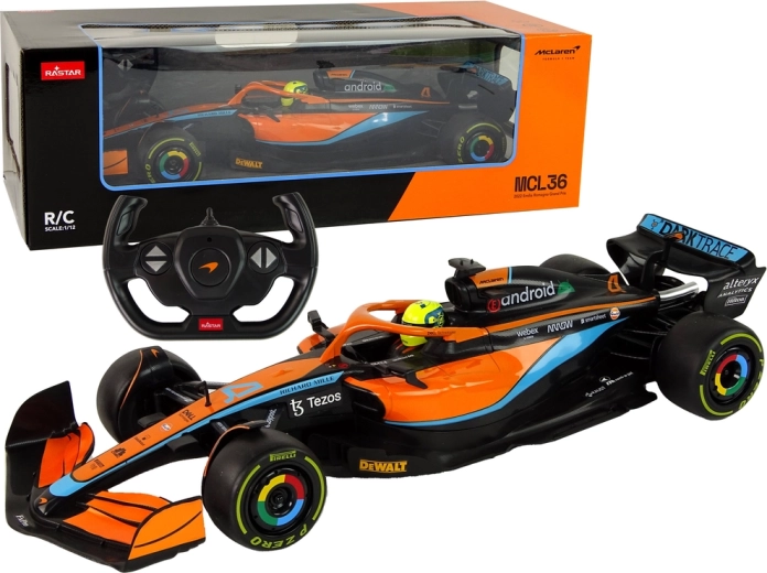 RC формула MCLAREN F1 1:12 оранжева Rastar