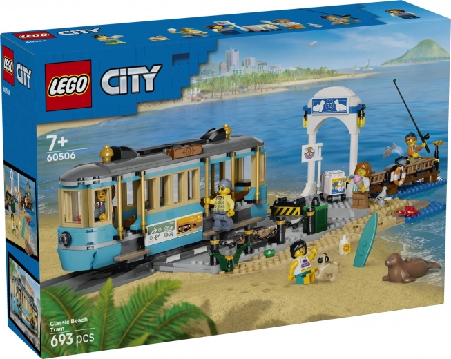 LEGO City класически плажен трамвай