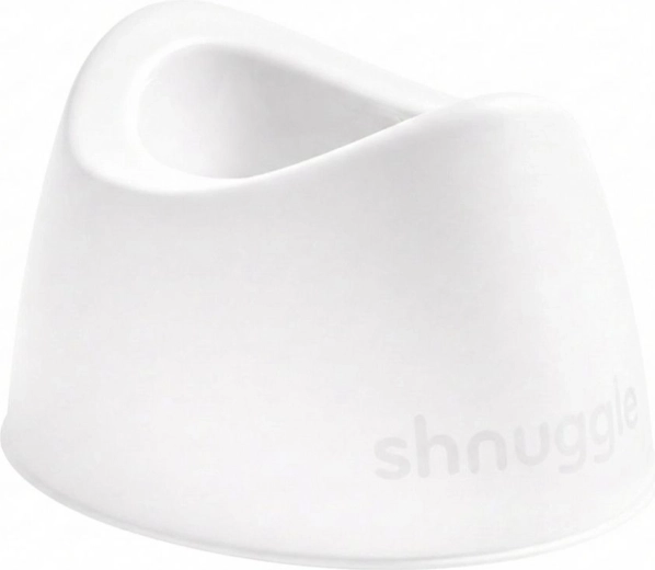 Shnuggle детско гърне Potty бяло