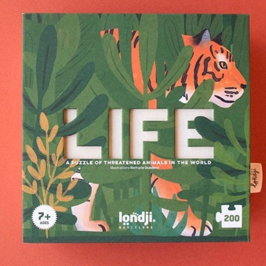 Endangered Animals Puzzle 200 pcs