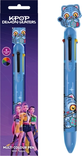 K-pop Demon Hunters multicolor pen Derpy Tiger