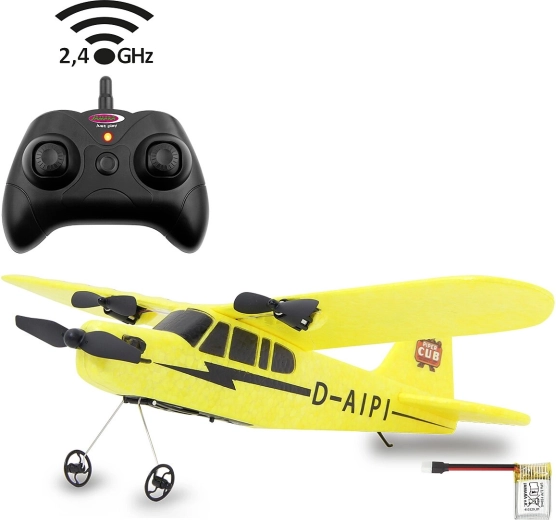 RC airplane Jamara Piper J3-Cub 2.4 GHz with gyroscope
