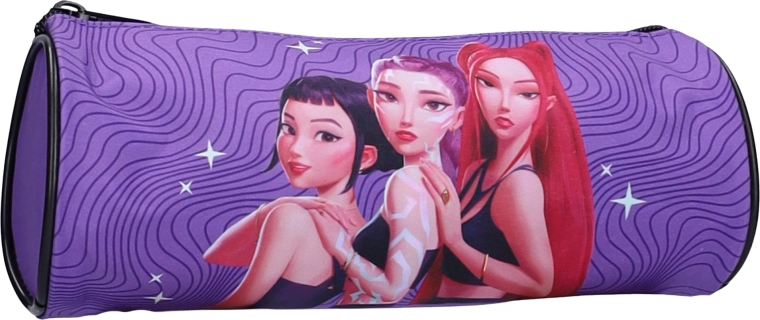 K-Pop Demon Hunters Shadow Beats Purple School Pencil Case - 1 piece