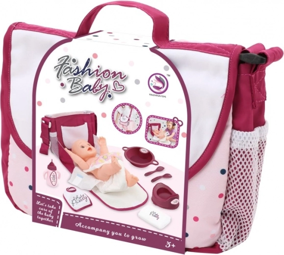 Doll Care Set with Portable Bag and Bottle