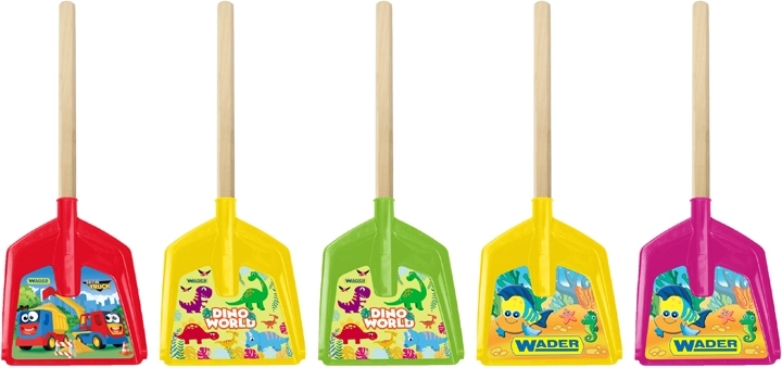 Къса лопатка Wader с дървена дръжка Happy Summer