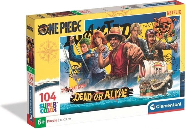 Пъзел Clementoni One Piece Netflix 104 части Super Color