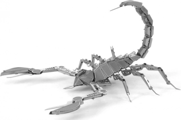 3D метален модел Скорпион