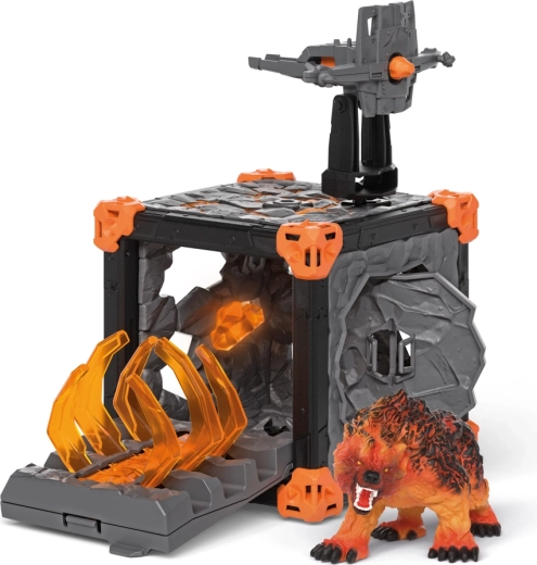 Schleich Eldrador Creatures Lava Bear BattleCave