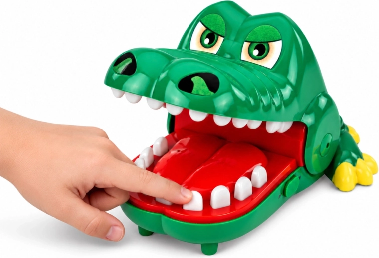 Exciting tooth pressing