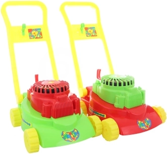 Kids' Lawn Mower with Folding Handle – Assorted Colors