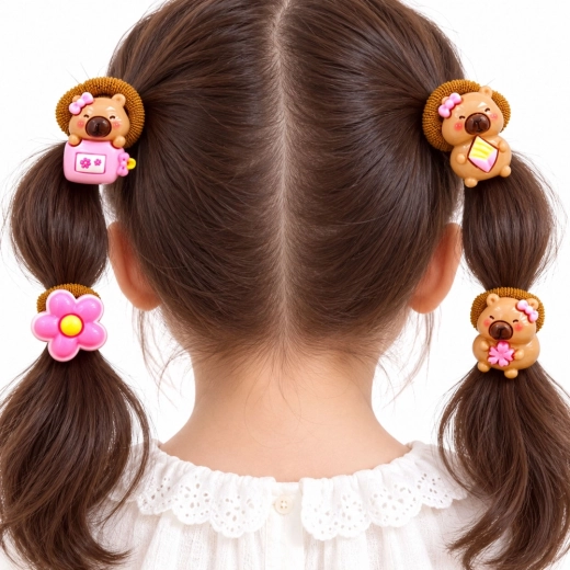 Comfortable hair tying without complicated styling