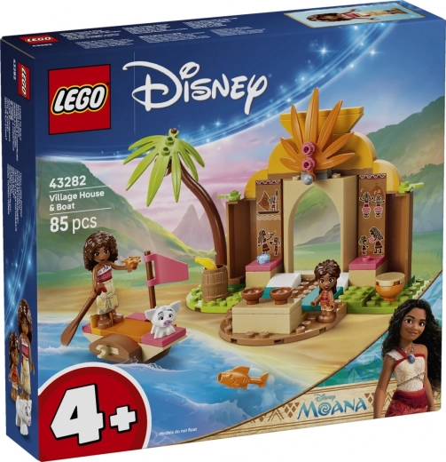 LEGO Disney Ваяна – селска колибка и лодка