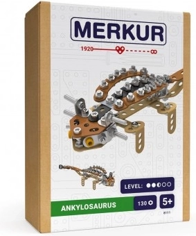 Конструктор MERKUR Анкилозавър, 130 части