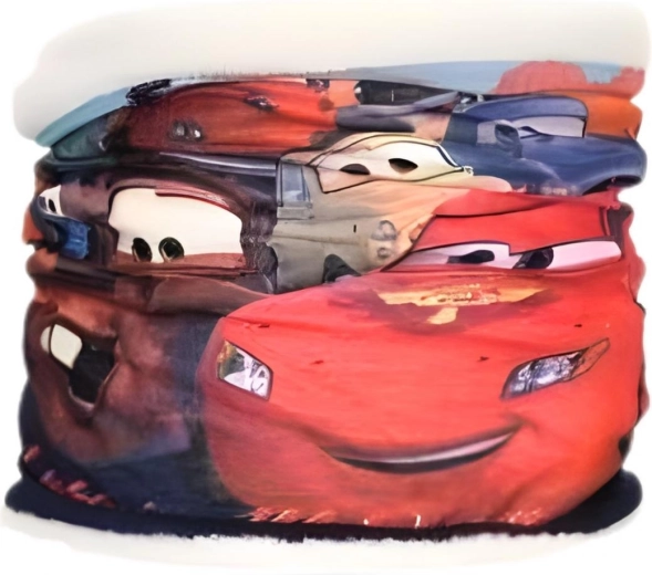 Шал-яка Disney Cars с подаръчна маска