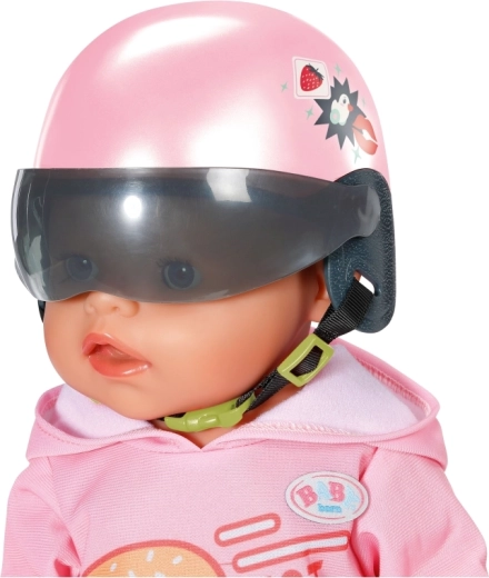 Movable dark visor