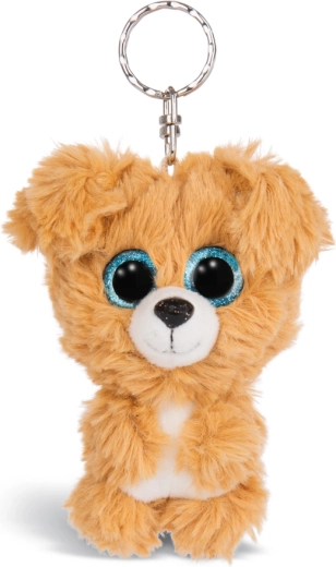 NICI Glubschis плюшен ключодържател куче Lollidog