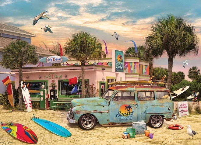 Puzzle Surfer's Hut 1000 pieces by Cobble Hill
